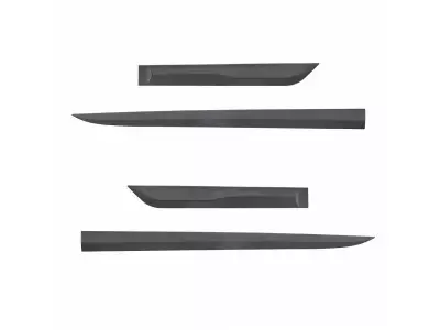 Türschutz-/Zierleisten Hyundai I20 II, baujahr 12.2014 - 07.2020, karosserie schrägheck 5 türen | F-51