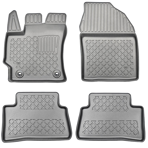 Gummimatten mit hohem Rand Toyota Corolla Cross Hybrid, baujahr 11.2022 - bis heute, karosserie suv #2