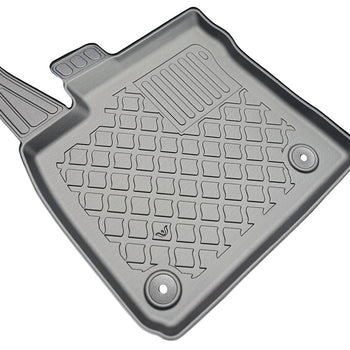 Gummimatten mit hohem Rand Ford Transit Courier II, baujahr 06.2014 - bis heute, karosserie van 2 sitzplätze, komplettset für vordersitze | 654056