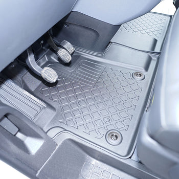 Gummimatten mit hohem Rand Toyota Proace electric, baujahr 04.2021 - bis heute, karosserie van, 2-3 Sitzplätze Transport von Fracht #10