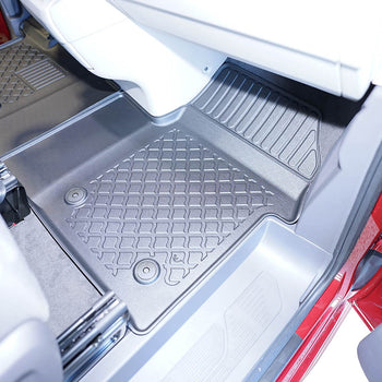 Gummimatten mit hohem Rand Volkswagen T7 Multivan eHybrid PHEV, baujahr 10.2021 - bis heute, karosserie van kurzer radstand, vordere automatten | 653893