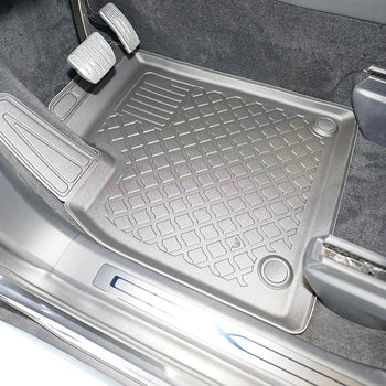 Gummimatten mit hohem Rand Tesla Model X Facelift, baujahr 01.2021 - bis heute, karosserie suv 5-7 sitzplätze, vordere automatten | 653874