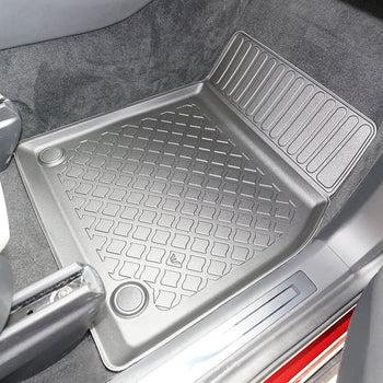 Gummimatten mit hohem Rand Tesla Model X Facelift, baujahr 01.2021 - bis heute, karosserie suv 5-7 sitzplätze, vordere automatten | 653874