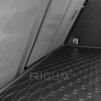 Kofferraumwannen Audi Q3 I, karosserie suv, baujahr 08.2011 - 06.2018, mit schmal reserverad, ohne rechte ausbuchtung | 402124