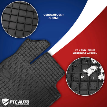 Auto Fußmatten Renault Megane II, baujahr 08.2003 - 05.2009, karosserie kombi | ET0750