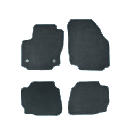 Autoteppiche (grau) Seat Alhambra II, baujahr 09.2010 - 03.2022, karosserie van, rundes Befestigungssystem | 1070854GRAY