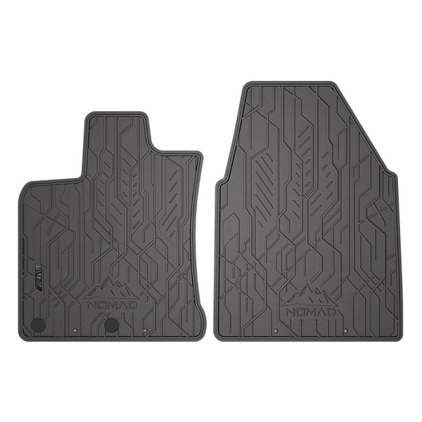 Vordere Gummimatten Nissan Qashqai I, baujahr 02.2007 - 01.2014, karosserie suv (2 Stk.) | ND0450
