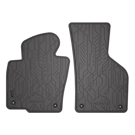 Vordere Gummimatten Volkswagen Passat B6, baujahr 2005 - 10.2009, karosserie limousine (2 Stk.) | ND0392