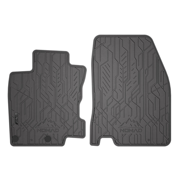 Vordere Gummimatten Nissan Qashqai II, baujahr 02.2014 - 05.2021, karosserie suv (2 Stk.) | ND0457