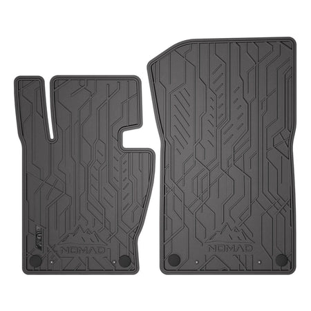 Vordere Gummimatten BMW X3 E83, baujahr 01.2004 - 10.2010, karosserie suv (2 Stk.) | ND0667