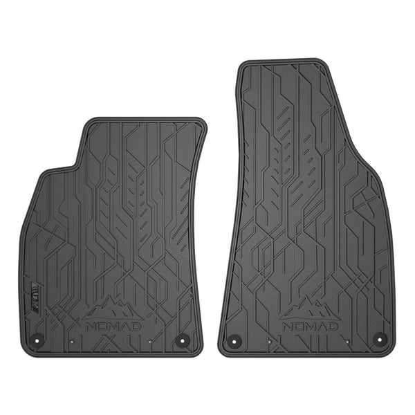 Vordere Gummimatten Audi A4 B6, baujahr 11.2001 - 10.2004, karosserie limousine (2 Stk.) | ND0729