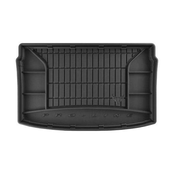 Kofferraumwannen Volkswagen Polo VI, karosserie schrägheck, baujahr 10.2017 - bis heute, oberer kofferraumboden, varioboden im hoechsten ebene | TM413160