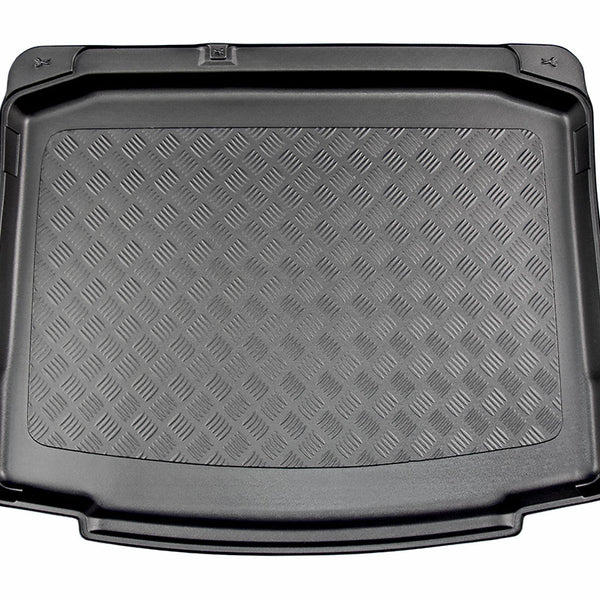 Kofferraumwannen Skoda Karoq, karosserie suv, baujahr 2017 - bis heute, unteren kofferraumboden, schmal reserverad #1 - 1