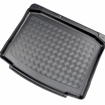 Kofferraumwannen Skoda Karoq, karosserie suv, baujahr 2017 - bis heute, unteren kofferraumboden, schmal reserverad #1 - 6