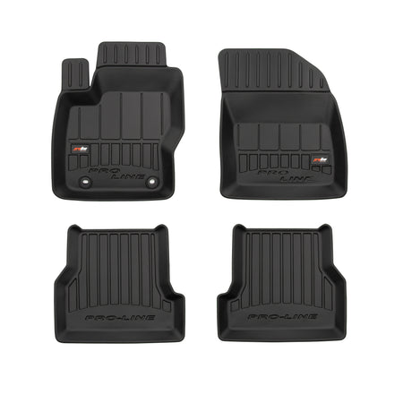 Gummimatten mit hohem Rand Ford Focus II, baujahr 2004 - 02.2011, karosserie limousine #1