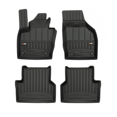 Gummimatten mit hohem Rand Audi Q3 I, baujahr 08.2011 - 06.2018, karosserie suv | 3D407664
