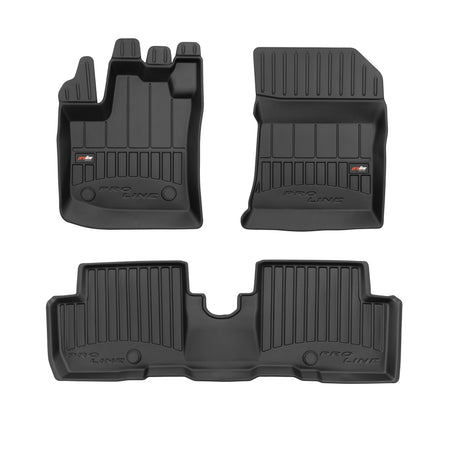 Gummimatten mit hohem Rand Dacia Lodgy, baujahr 07.2012 - bis heute, karosserie kombi #1