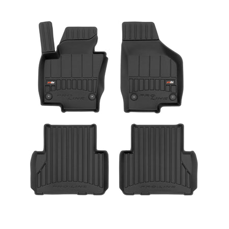 Gummimatten mit hohem Rand Seat Alhambra II, baujahr 09.2010 - 03.2022, karosserie van | 3D409743