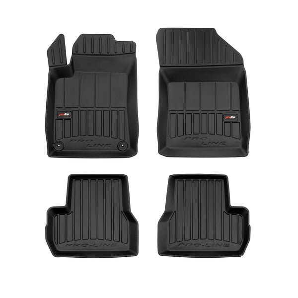 Gummimatten mit hohem Rand Citroen C3 II, baujahr 2009 - 12.2016, karosserie schrägheck #1 - 1