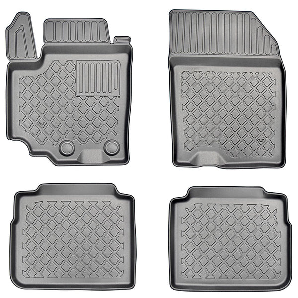 Gummimatten mit hohem Rand Suzuki SX4 S-Cross, baujahr 09.2013 - 2019, karosserie suv #1 - 1