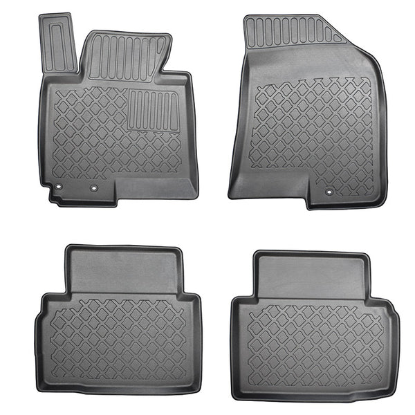 Gummimatten mit hohem Rand Hyundai ix35, baujahr 2010 - 06.2015, karosserie suv #2 - 1