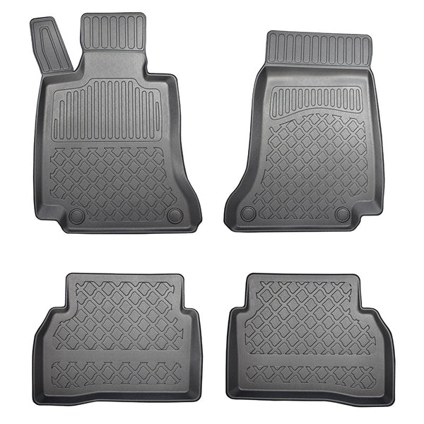 Gummimatten mit hohem Rand Mercedes C-Klasse W205, baujahr 10.2014 - 02.2021, karosserie kombi #2 - 1