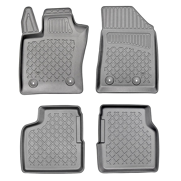 Gummimatten mit hohem Rand Jeep Compass II (MP) 4xe, baujahr 07.2020 - bis heute, karosserie suv #3 - 1