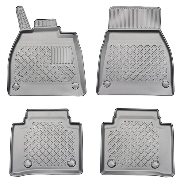 Gummimatten mit hohem Rand Mercedes EQS V297, baujahr 09.2021 - bis heute, karosserie coupé #1 - 1