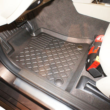 Gummimatten mit hohem Rand Mercedes GLK X204, baujahr 06.2008 - 08.2015, karosserie suv #1 - 5