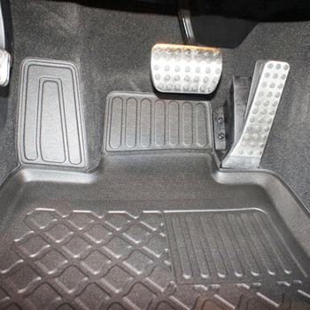 Gummimatten mit hohem Rand Mercedes E-Klasse W212, baujahr 03.2009 - 03.2016, karosserie limousine #1 - 6