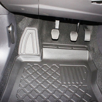 Gummimatten mit hohem Rand Ford Focus III, baujahr 03.2011 - 08.2018, karosserie kombi #2 - 6