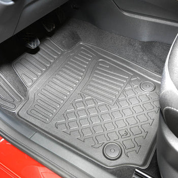 Gummimatten mit hohem Rand Skoda Fabia III, baujahr 11.2014 - bis heute, karosserie schrägheck #2 - 6