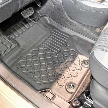 Gummimatten mit hohem Rand Toyota Yaris III Hybrid, baujahr 2015 - 08.2020, karosserie schrägheck, hybrid #1 - 6