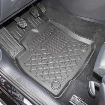 Gummimatten mit hohem Rand Volkswagen Golf 7 Sportsvan, baujahr 05.2014 - 12.2020, karosserie van #1 - 5