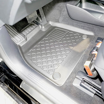 Gummimatten mit hohem Rand Mercedes EQS V297, baujahr 09.2021 - bis heute, karosserie coupé #1 - 3