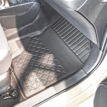 Gummimatten mit hohem Rand Toyota Yaris III Hybrid, baujahr 2015 - 08.2020, karosserie schrägheck, hybrid #1 - 7