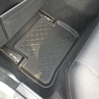 Gummimatten mit hohem Rand Mercedes C-Klasse W204, baujahr 04.2007 - 02.2014, karosserie limousine #2 - 9