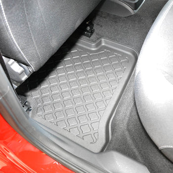 Gummimatten mit hohem Rand Skoda Fabia III, baujahr 11.2014 - bis heute, karosserie schrägheck #2 - 9