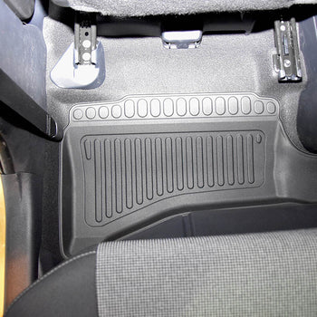 Gummimatten mit hohem Rand Toyota Yaris III Hybrid, baujahr 2015 - 08.2020, karosserie schrägheck, hybrid #1 - 9