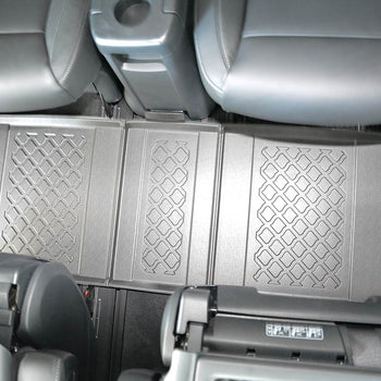 Gummimatten mit hohem Rand Mercedes EQV, baujahr 10.2020 - bis heute, karosserie van, 3. sitzreihe #2 - 6