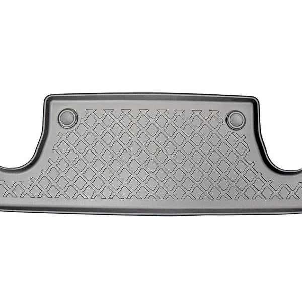 Gummimatten mit hohem Rand Tesla Model X, baujahr 10.2016 - bis heute, karosserie suv, 6 sitzplätze, 3. sitzreihe #1 - 1