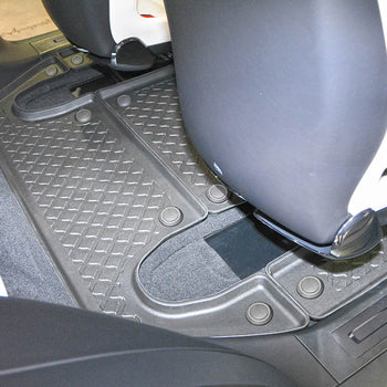 Gummimatten mit hohem Rand Tesla Model X, baujahr 10.2016 - bis heute, karosserie suv, 6 sitzplätze, 3. sitzreihe #1 - 5