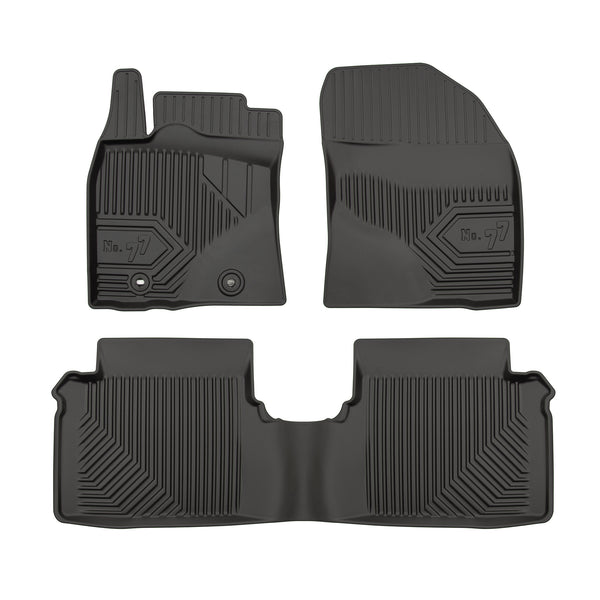 Gummimatten mit hohem Rand Toyota Avensis III, baujahr 01.2009 - 08.2018, karosserie limousine #1 - 1