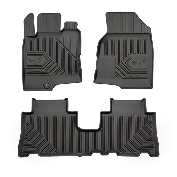 Gummimatten mit hohem Rand Chevrolet Captiva, baujahr 2006 - 09.2018, karosserie suv #2 - 1