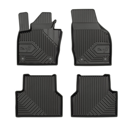 Gummimatten mit hohem Rand Audi Q3 I, baujahr 08.2011 - 06.2018, karosserie suv | 77407664