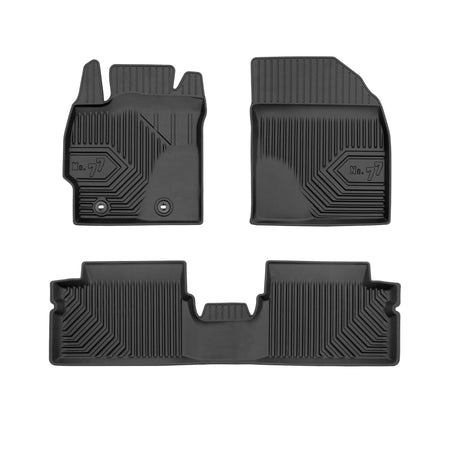 Gummimatten mit hohem Rand Toyota Auris I, baujahr 01.2007 - 12.2012, karosserie schrägheck | 77408708