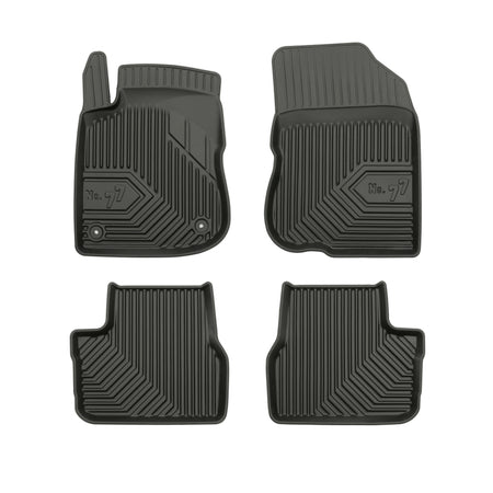 Gummimatten mit hohem Rand Peugeot 208 I, baujahr 03.2012 - 05.2019, karosserie schrägheck | 77408753