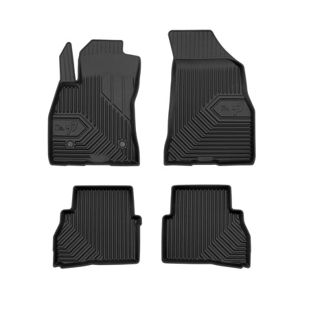 Gummimatten mit hohem Rand Fiat Doblo II Cargo Kombi Maxi, baujahr 2010 - 06.2022, karosserie van | 77409439