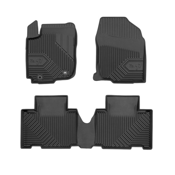 Gummimatten mit hohem Rand Toyota RAV4 IV, baujahr 03.2013 - 12.2018, karosserie suv #1 - 1