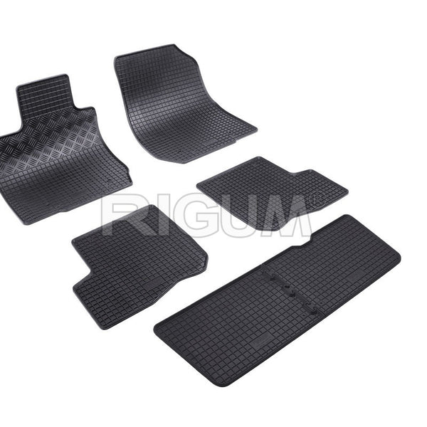 Auto Fußmatten Dacia Logan MCV Logan I MCV, baujahr 01.2007 - 08.2013, karosserie kombi, 7 sitzplätze #1 - 1